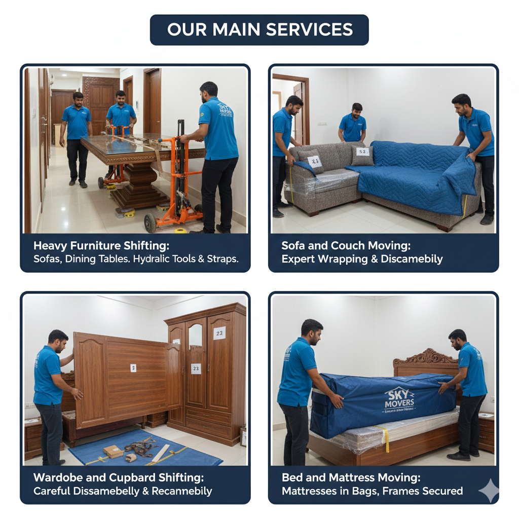 Sofa and Couch Moving