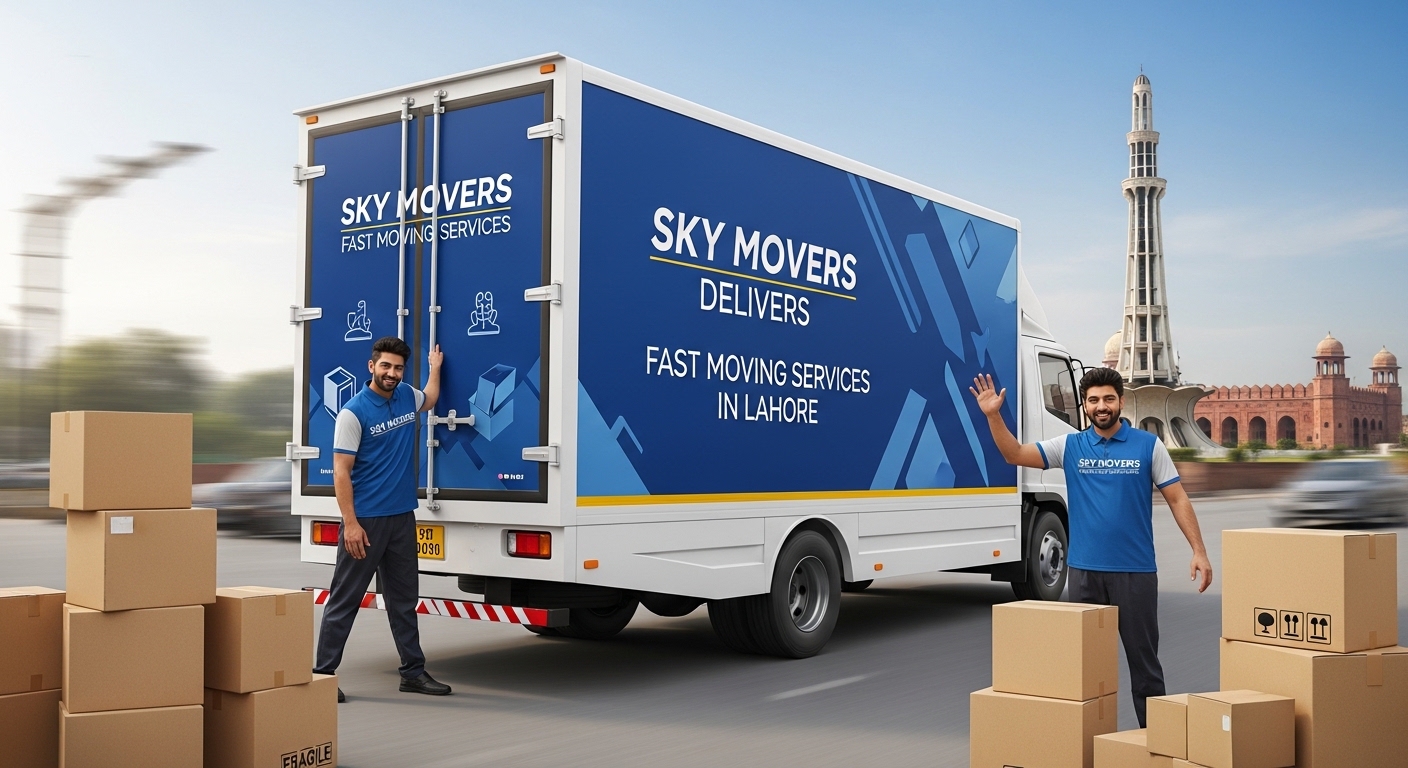 Fast Moving Services in Lahore – Sky Movers Delivers